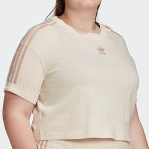 Adidas cropped T-shirt